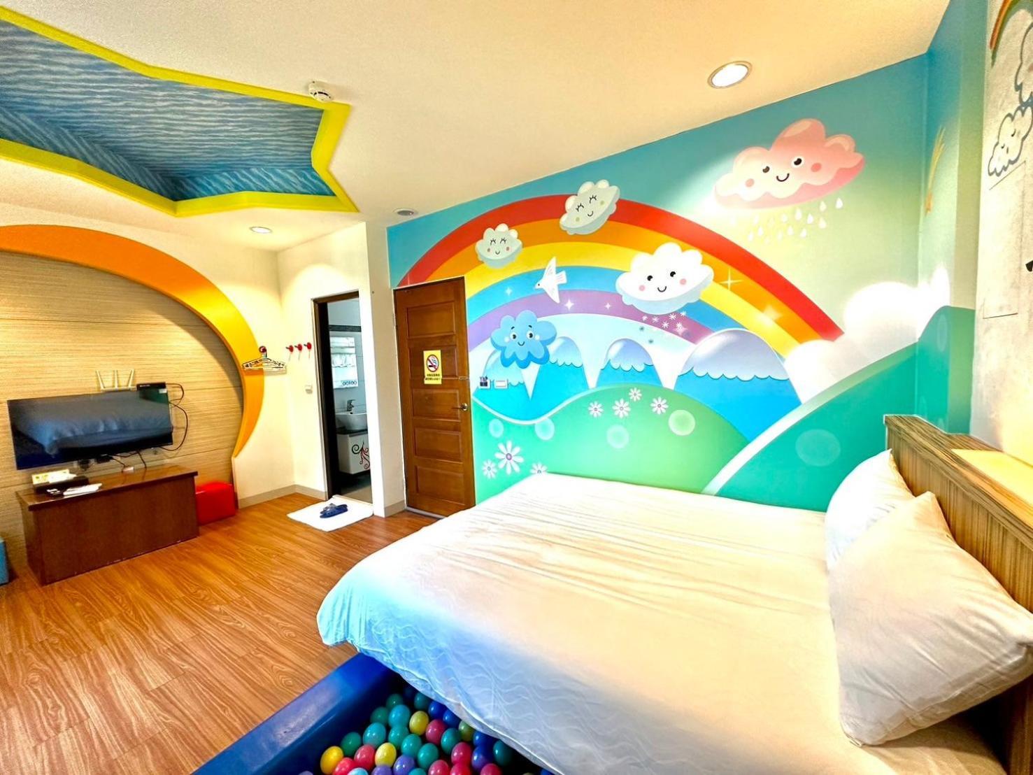 Little Apple B&B Wujie Bagian luar foto