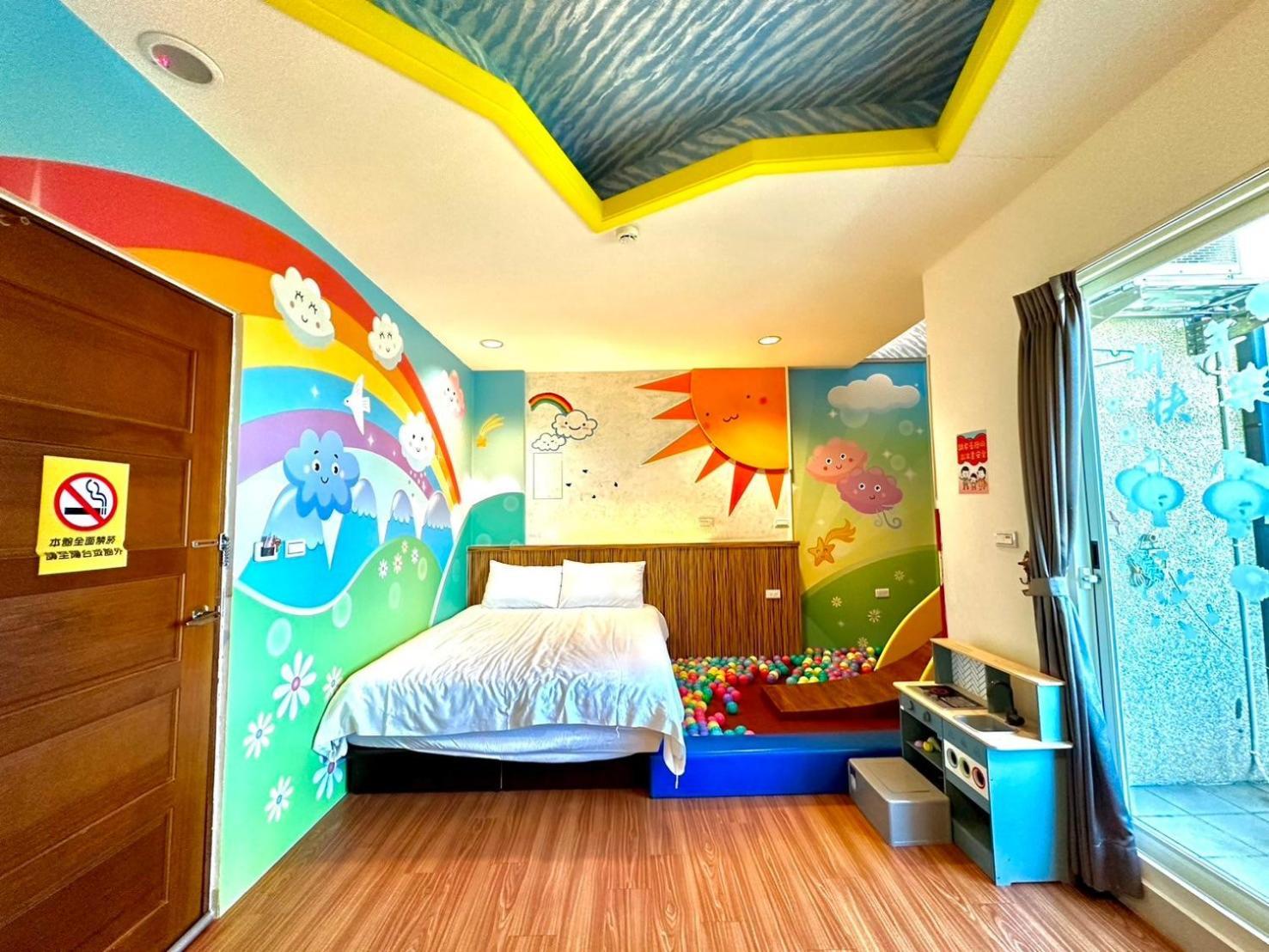 Little Apple B&B Wujie Bagian luar foto
