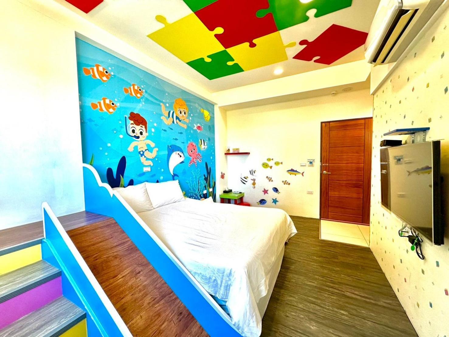 Little Apple B&B Wujie Bagian luar foto