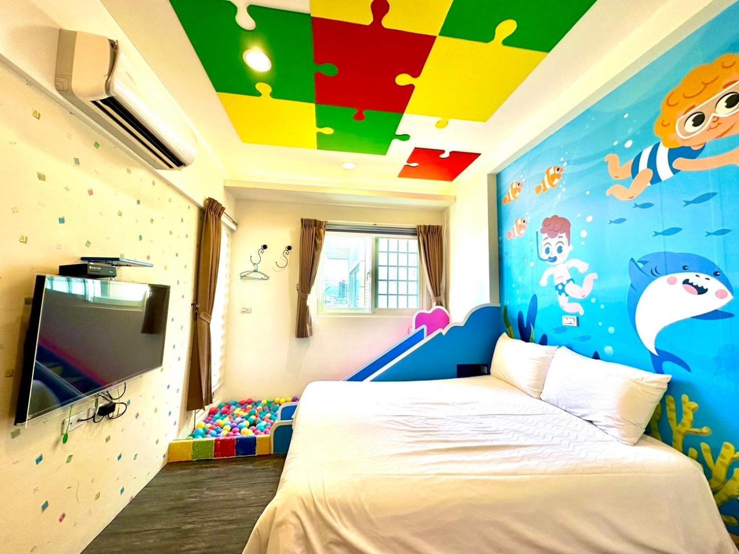 Little Apple B&B Wujie Bagian luar foto